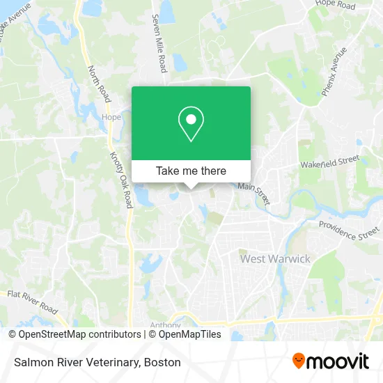 Salmon River Veterinary map