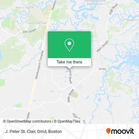 J. Peter St. Clair, Dmd map