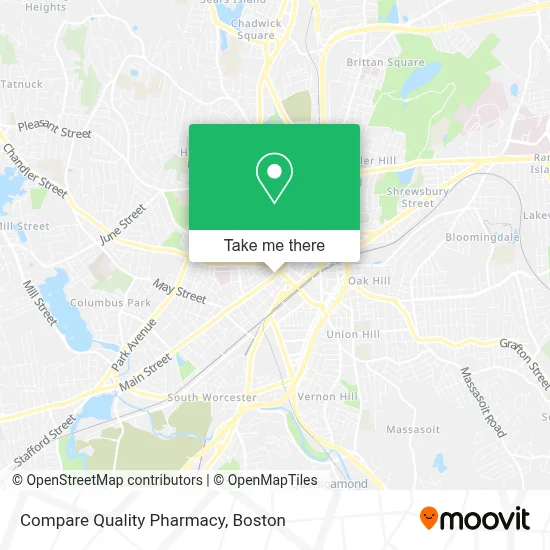 Compare Quality Pharmacy map