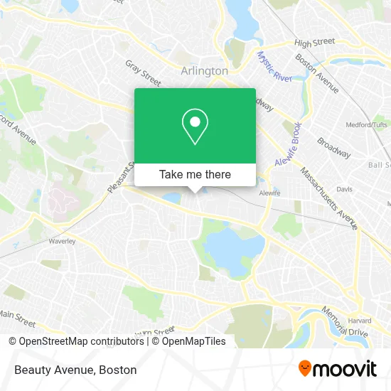 Beauty Avenue map
