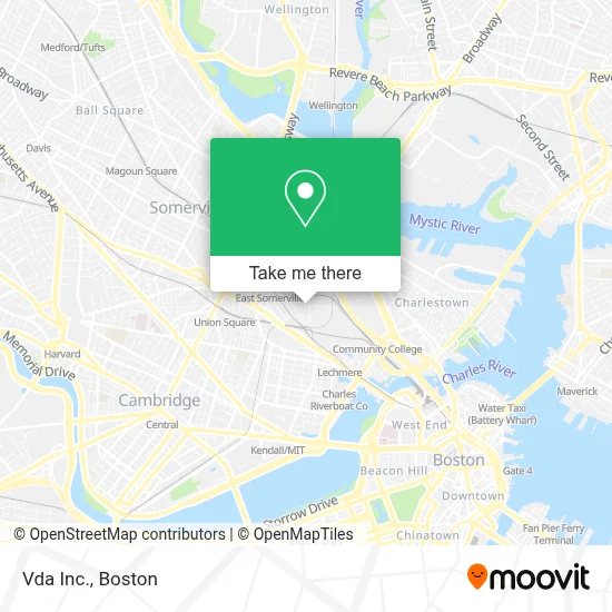 Vda Inc. map