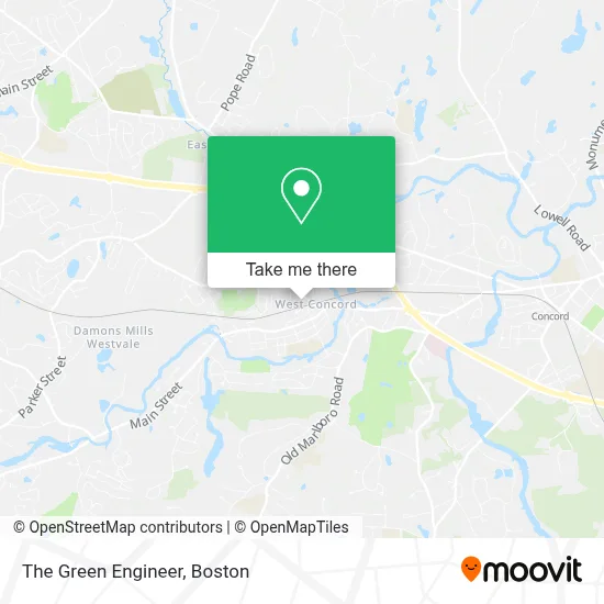 The Green Engineer map