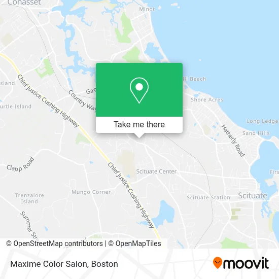 Maxime Color Salon map