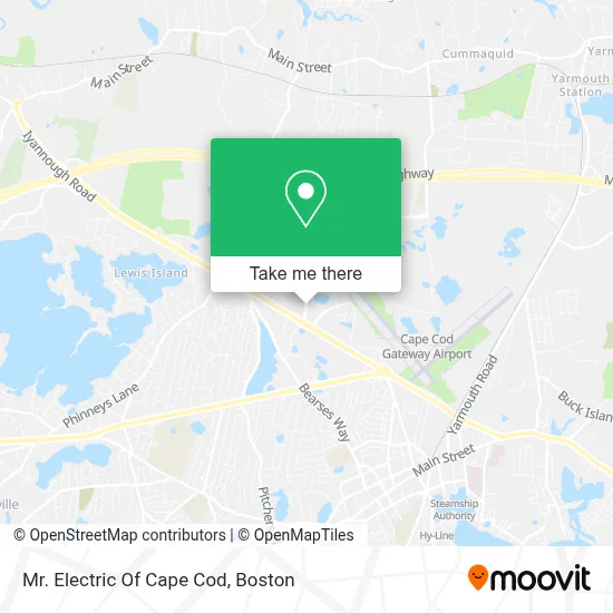 Mr. Electric Of Cape Cod map
