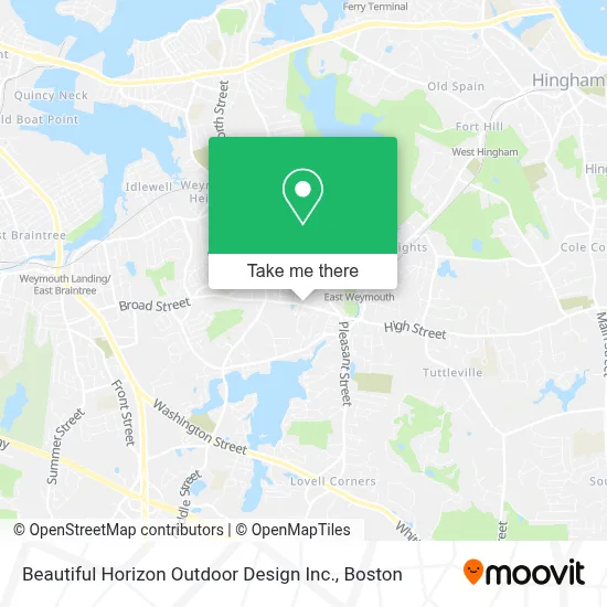 Beautiful Horizon Outdoor Design Inc. map