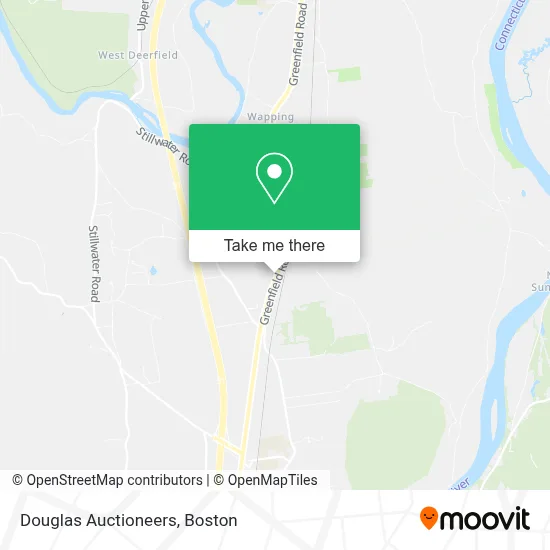 Douglas Auctioneers map