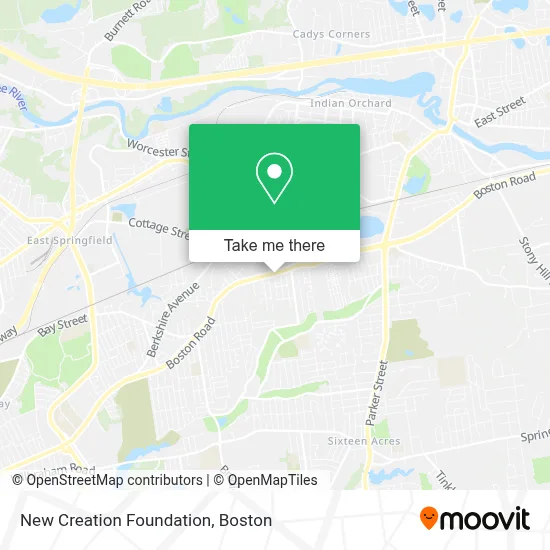 New Creation Foundation map