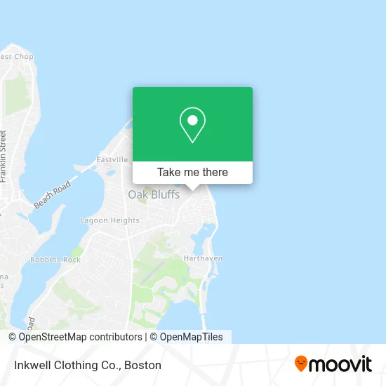 Inkwell Clothing Co. map