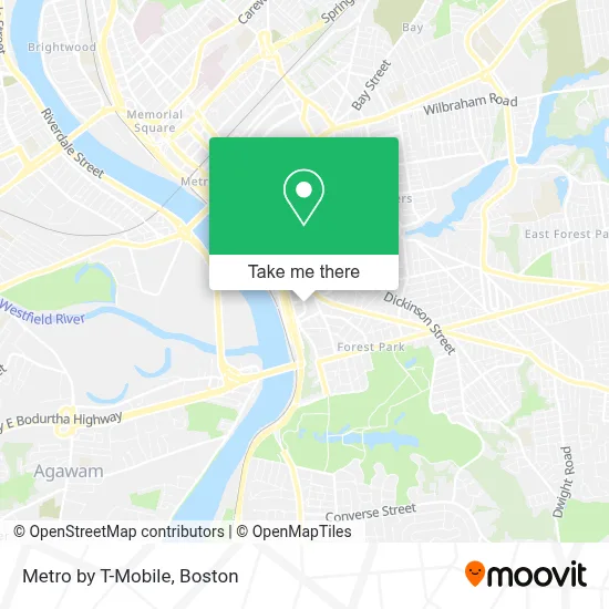 Metro by T-Mobile map