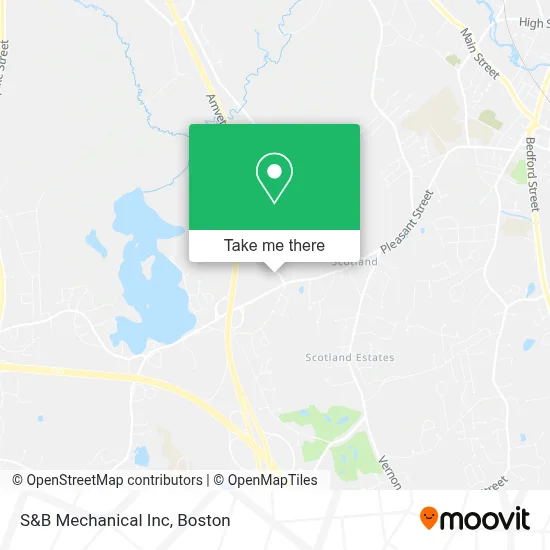 S&B Mechanical Inc map