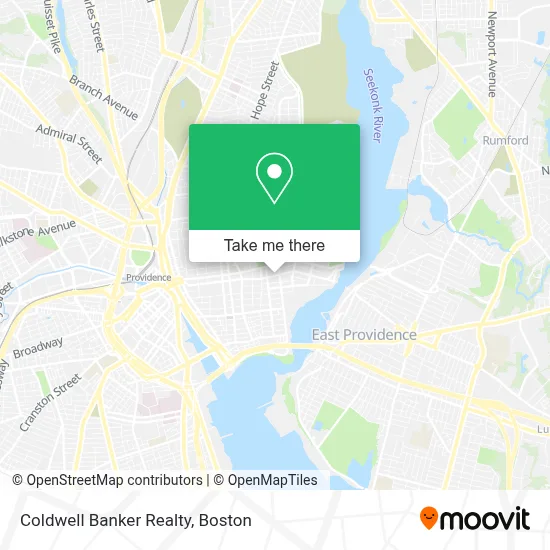 Coldwell Banker Realty map
