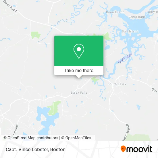 Capt. Vince Lobster map