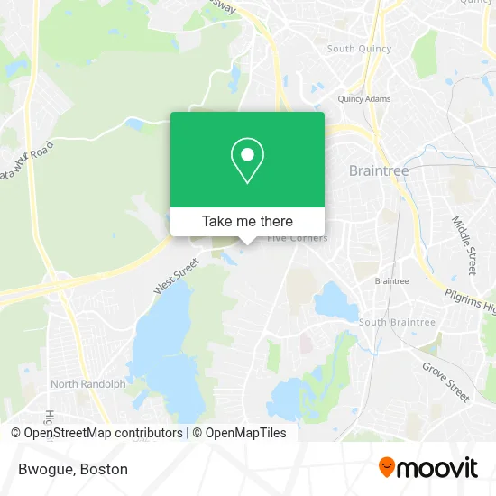 Bwogue map