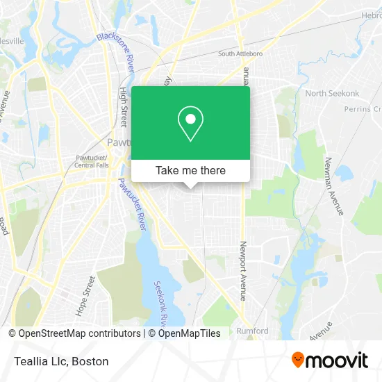 Teallia Llc map