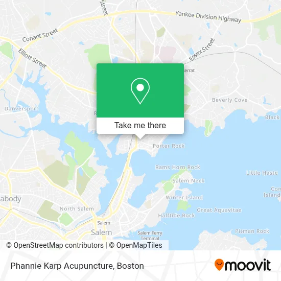 Phannie Karp Acupuncture map