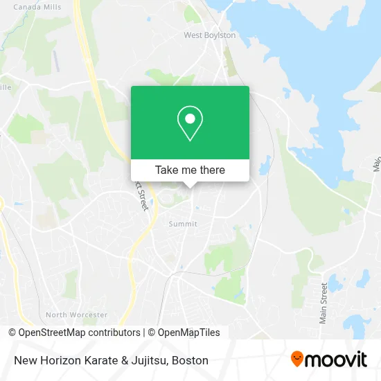 New Horizon Karate & Jujitsu map