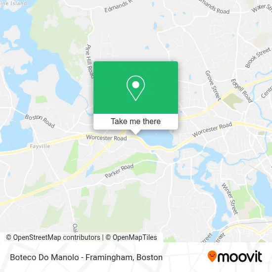 Boteco Do Manolo - Framingham map