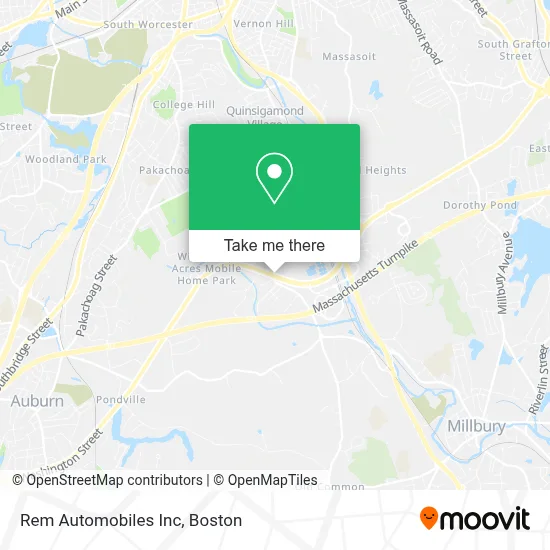 Rem Automobiles Inc map