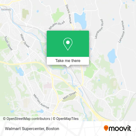 Walmart Supercenter map