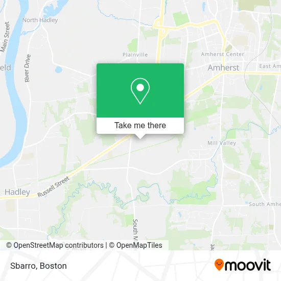 Sbarro map