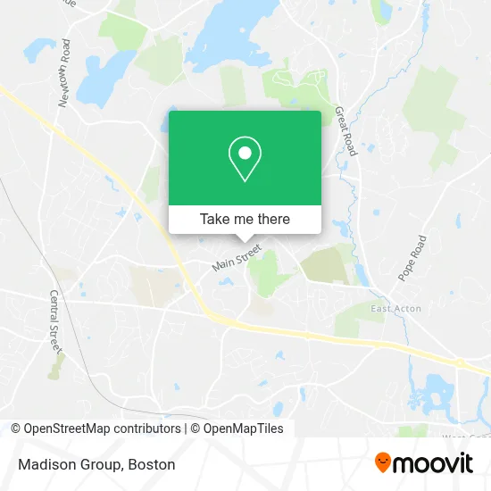 Madison Group map