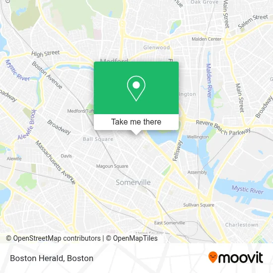 Boston Herald map