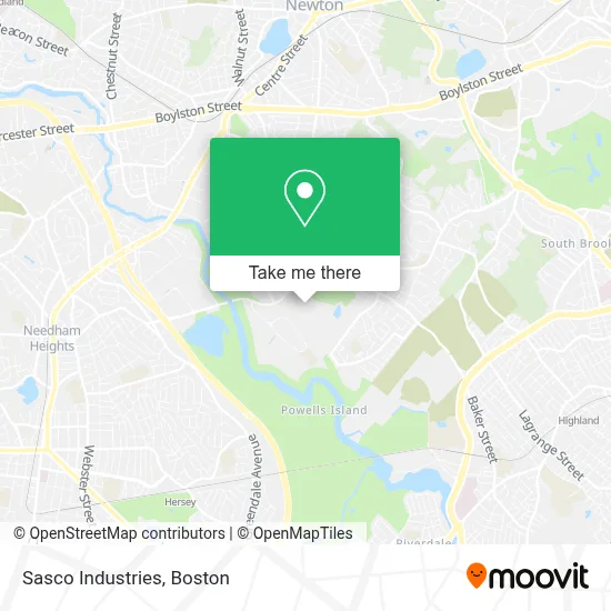 Sasco Industries map