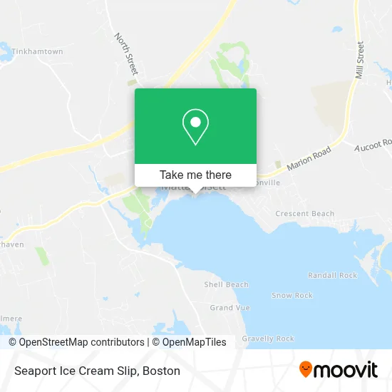 Seaport Ice Cream Slip map