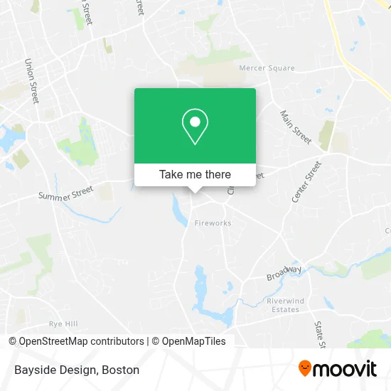 Bayside Design map