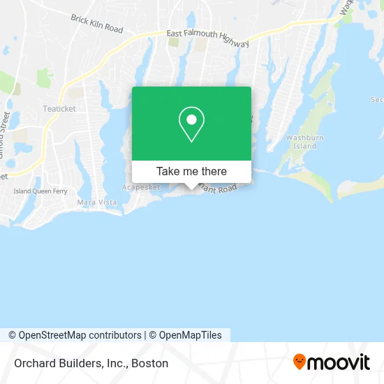 Orchard Builders, Inc. map