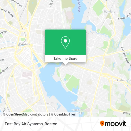 East Bay Air Systems map