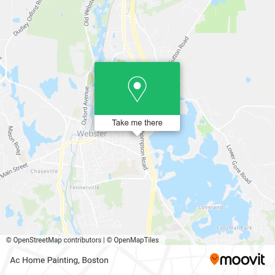 Ac Home Painting map