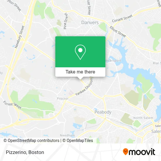 Pizzerino map