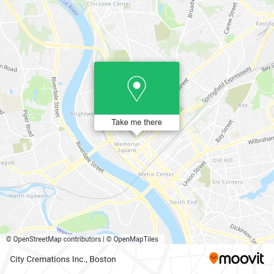 City Cremations Inc. map