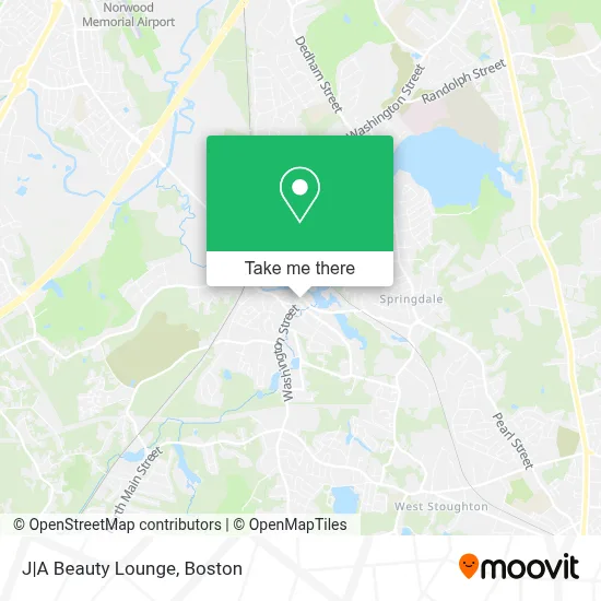 J|A Beauty Lounge map