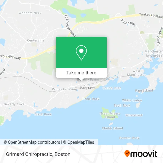 Grimard Chiropractic map