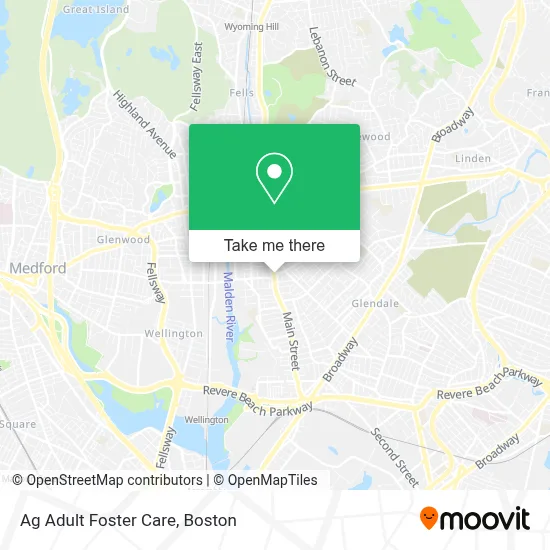 Ag Adult Foster Care map