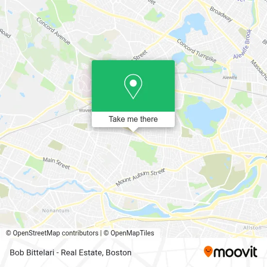 Bob Bittelari - Real Estate map