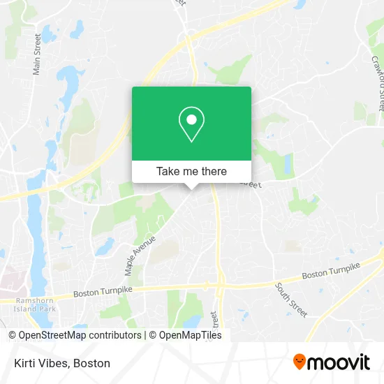 Kirti Vibes map