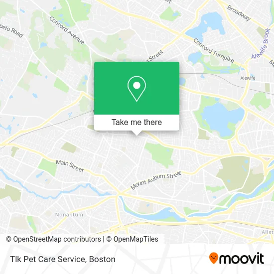 Tlk Pet Care Service map