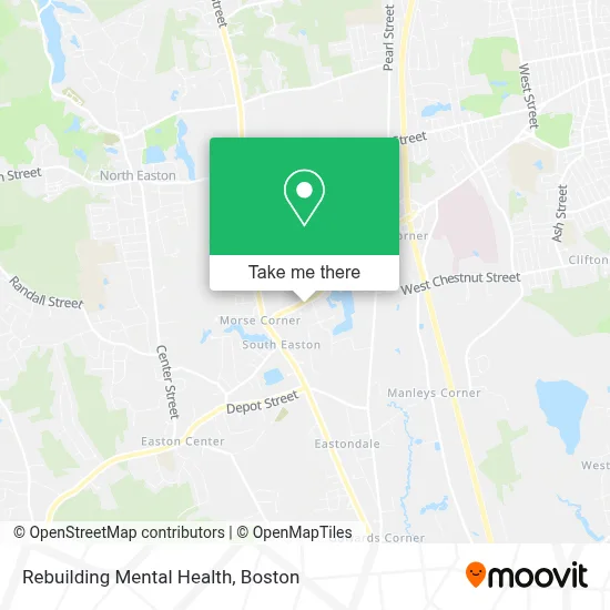 Rebuilding Mental Health map