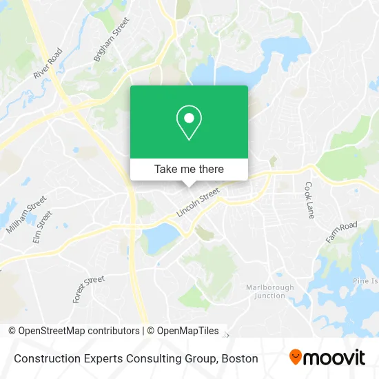 Construction Experts Consulting Group map