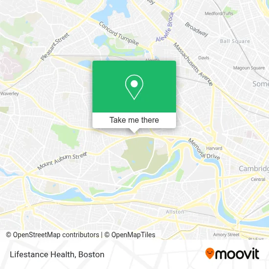 Lifestance Health map