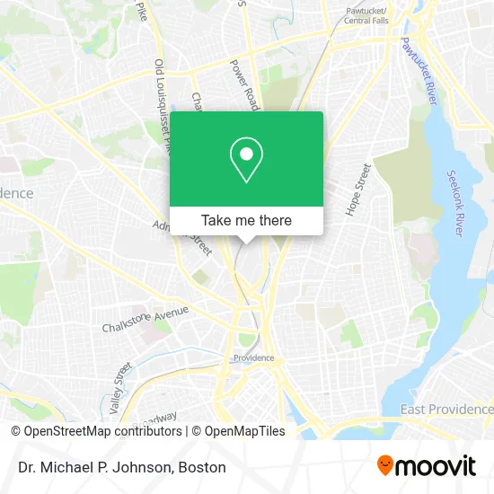 Dr. Michael P. Johnson map