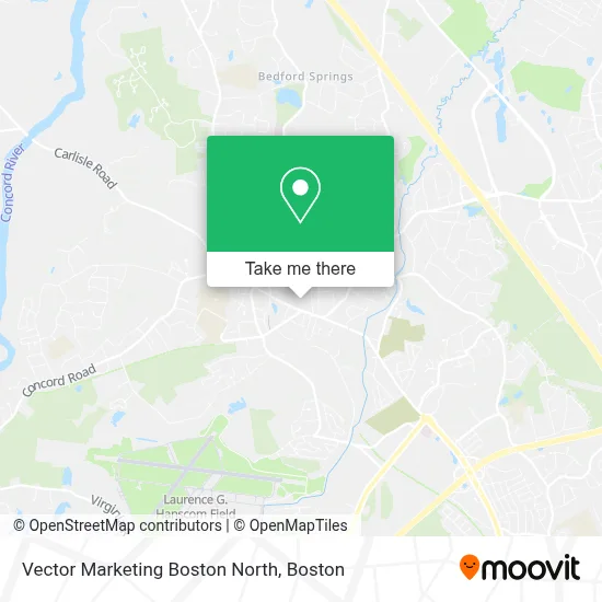 Vector Marketing Boston North map