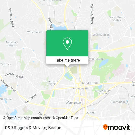 D&R Riggers & Movers map