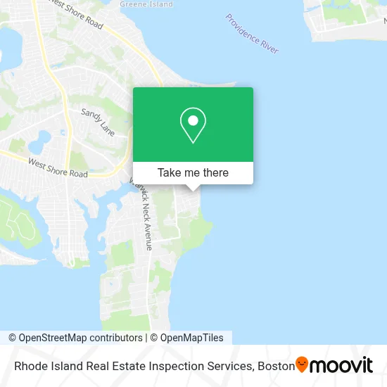 Rhode Island Real Estate Inspection Services map