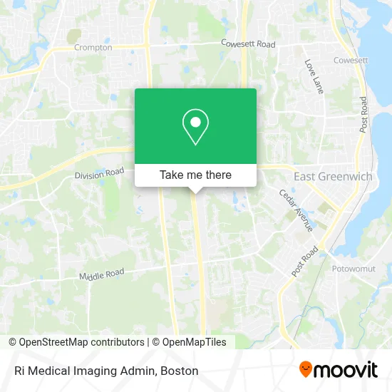 Ri Medical Imaging Admin map