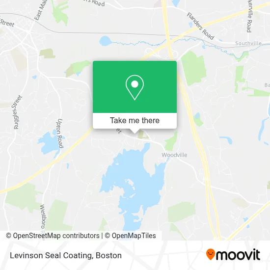 Levinson Seal Coating map