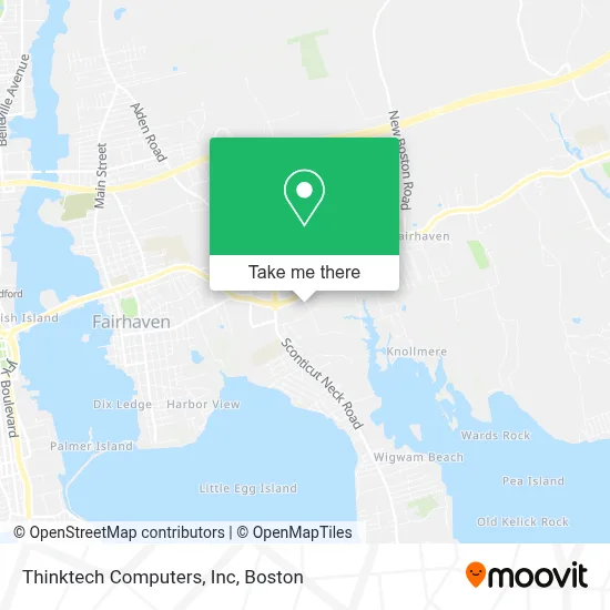 Thinktech Computers, Inc map